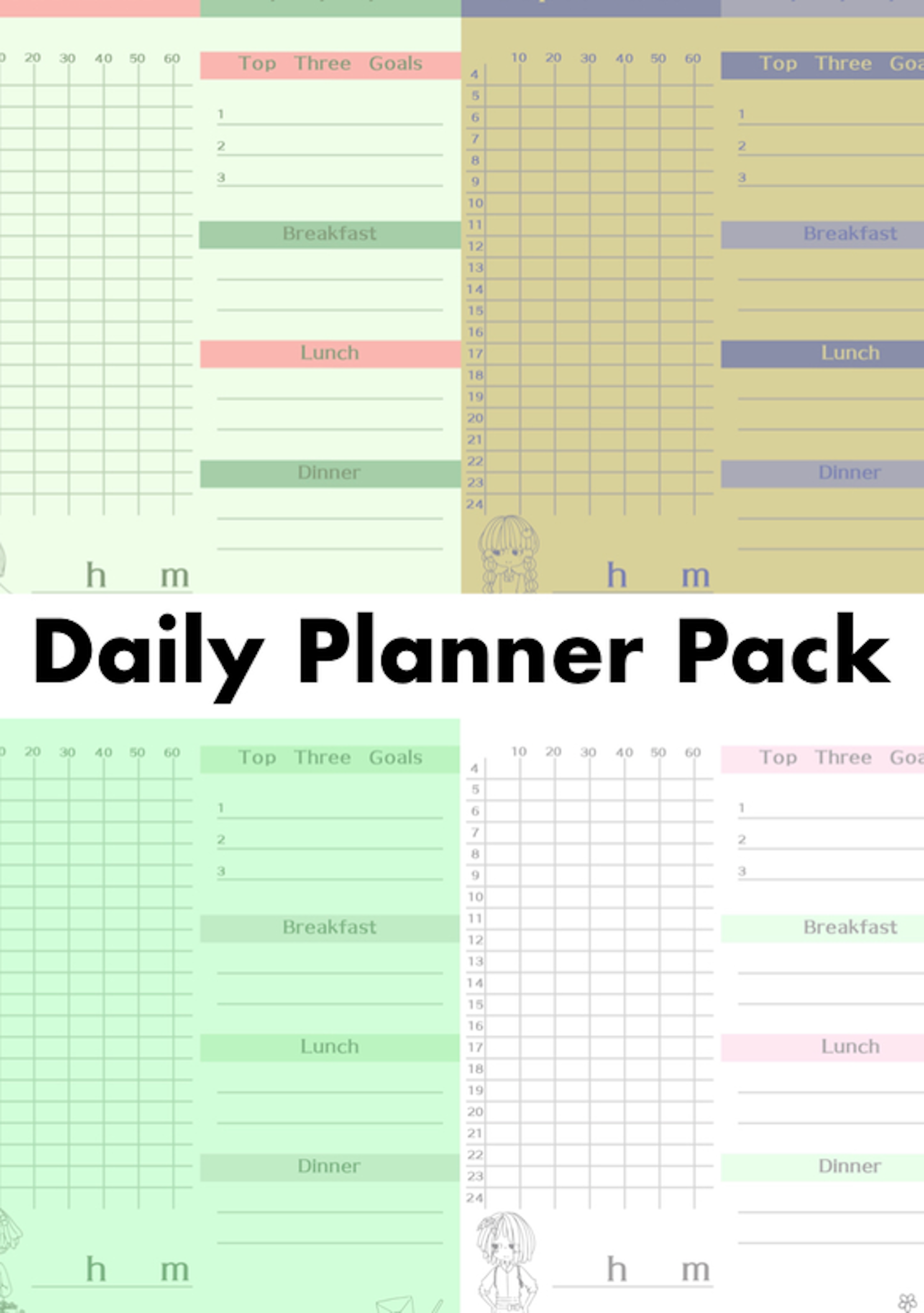Daily Planner Pack